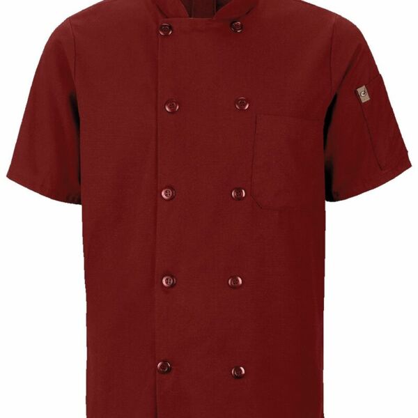 Mimix™ Short Sleeve Chef Coat with OilBlok Thumbnail