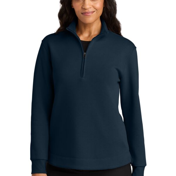 Women's Wearever Signature Double Pique 1/4 Zip Thumbnail
