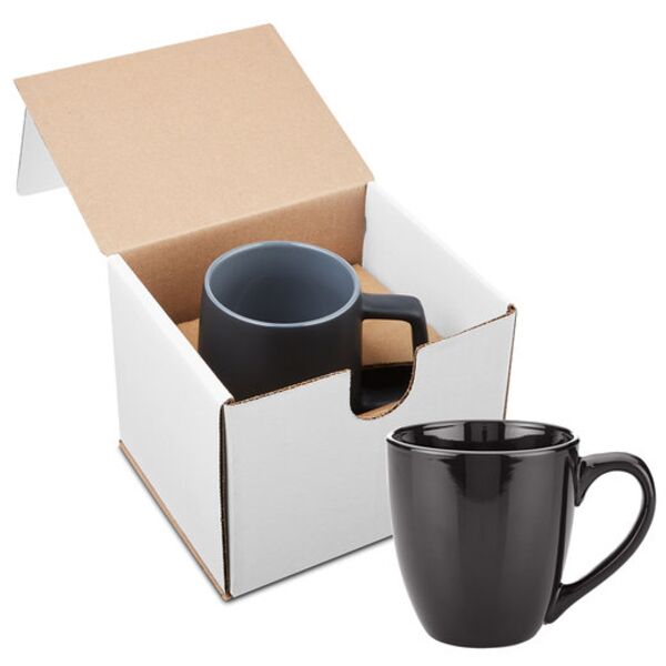 15oz Bistro Style Ceramic Mug Gift Set Thumbnail