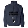 Unisex Fleece Quarter-Zip Pullover Thumbnail